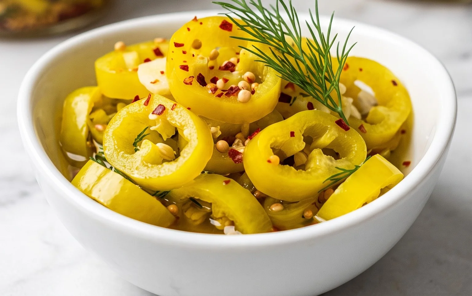 Quick Pickled Banana Peppers