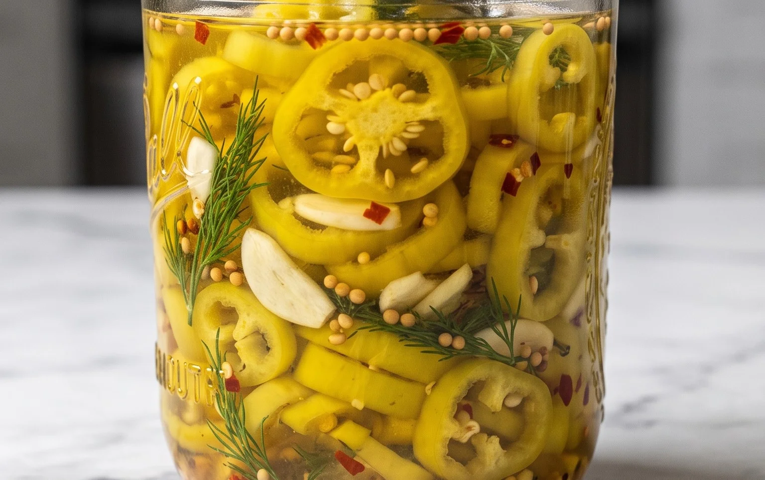 Poivrons Bananes Marinés Rapides: Saveur Express